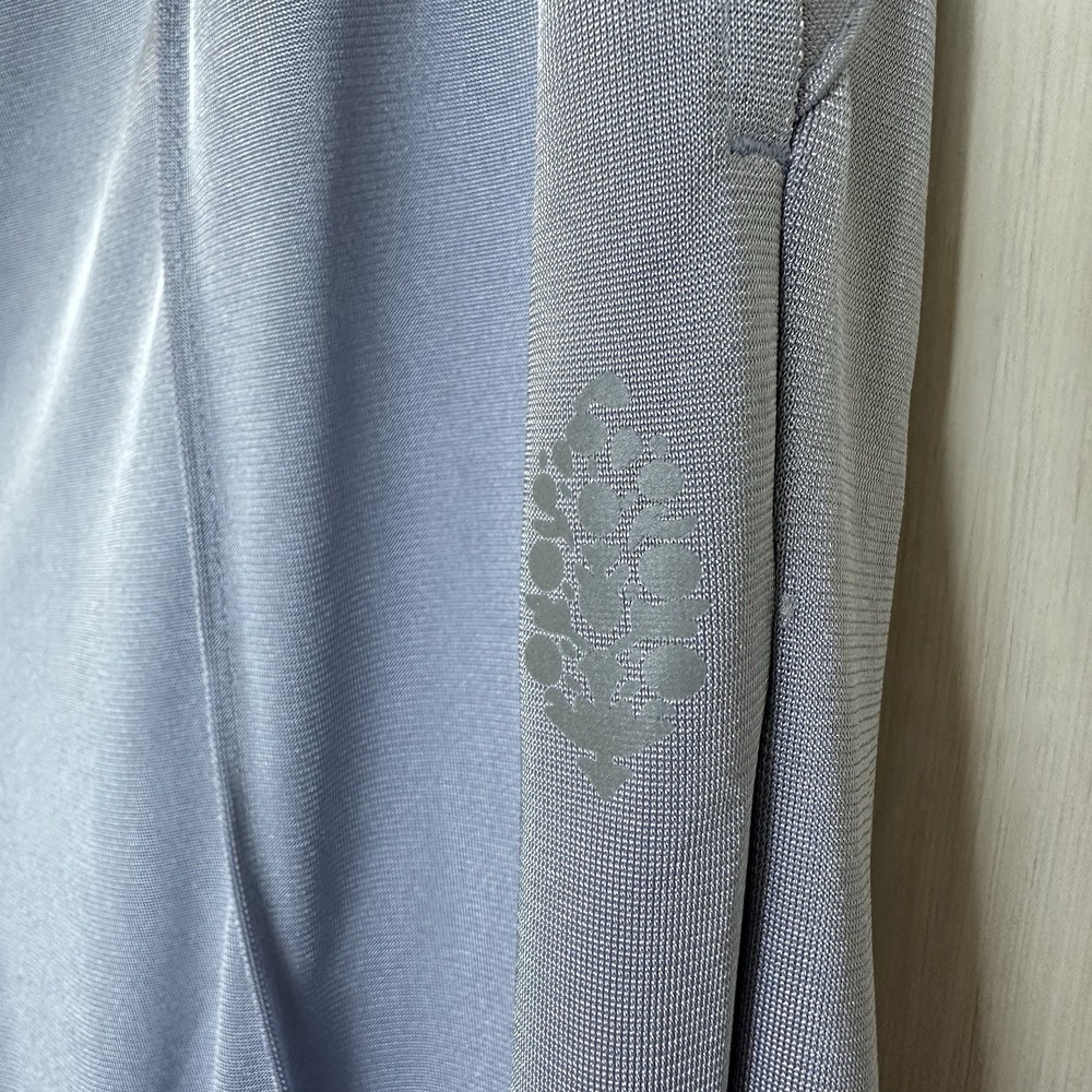 Free People FP Movement Roll With It Drawcord Pants Sz L Steel Blue NWOT Silky - Picture 8 of 12